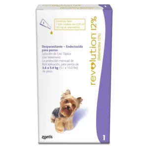 PIPETA REVOLUTION PERROS 12% (2.6 - 5.0 KG)
